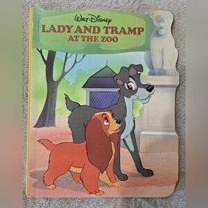 Disney Lady and Tramp at the Zoo Book